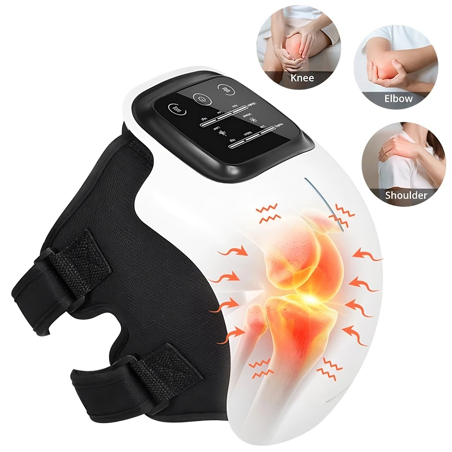 Massagers for Arthritis Knees - Cordless Knee Massager, Infrared Heat and Vibration Knee Pain Relief