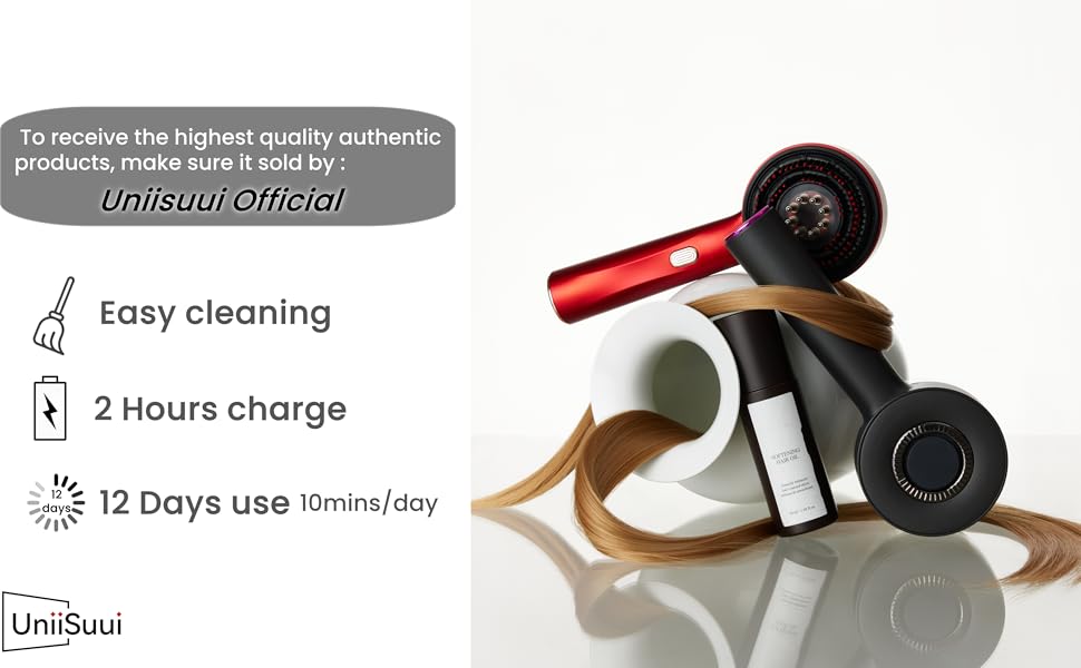 2-in-1 Scalp Massager with Oil Applicator,Electric Hair Brushes with Hair Oil Dispenser
