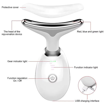 Face Massager 4-in-1 Face and Neck Lifting Device