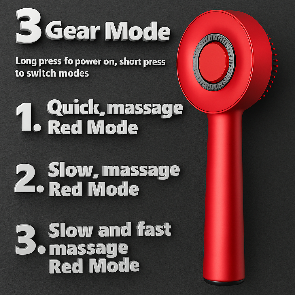 2-in-1 Scalp Massager with Oil Applicator,Electric Hair Brushes with Hair Oil Dispenser