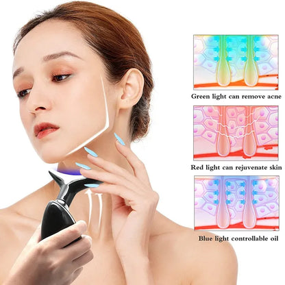 Face Massager 4-in-1 Face and Neck Lifting Device